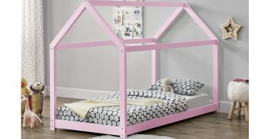 cama casita para niña